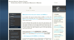Desktop Screenshot of ismrm.de